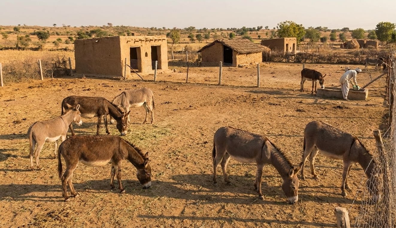 Donkey Farming: గాడిదలను పెంచే వారికి కేంద్రం గుడ్ న్యూస్.. ఏకంగా రూ.50 లక్షల సాయం!